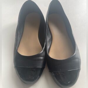 Women’s cute handmade flat shoes - Black - Size 6.5